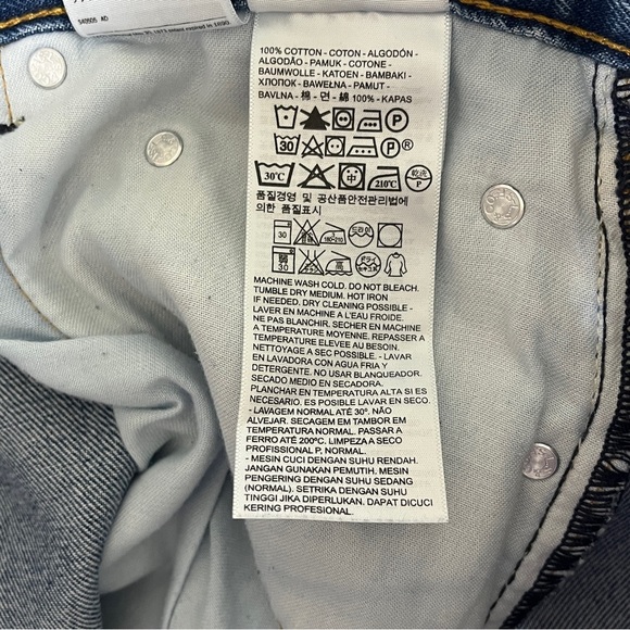 Levi's Men's Jeans 550 Relaxed Fit Medium Wash Size 34 x 30 - Picture 6 of 14